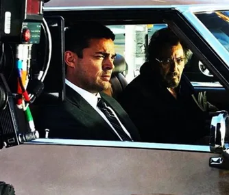 Karl Urban and Al Pacino in their new movie Hangman