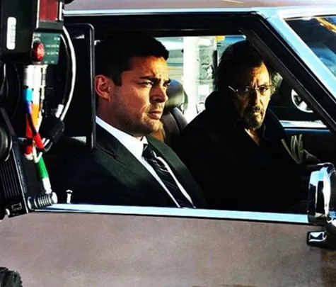 Karl Urban and Al Pacino in their new movie Hangman