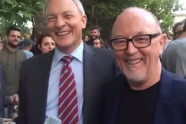 Phil Goff David Dobbyn