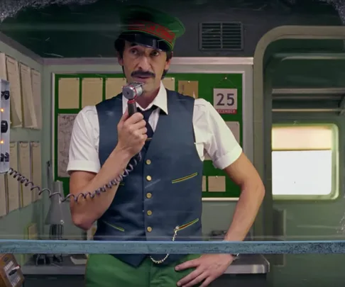 Adrien Brody stars in Wes Anderson's H&M Christmas advert