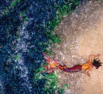 Mermaids hate plastic