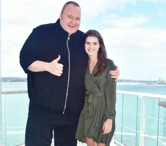 Kim Dotcom confirms engagement to Auckland girlfriend
