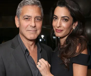 George and Amal Clooney