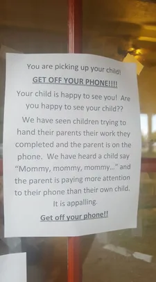 Note to parents