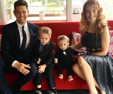 Michael Buble and family