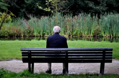 old man lonely
