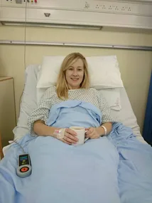 Breast cancer sufferer