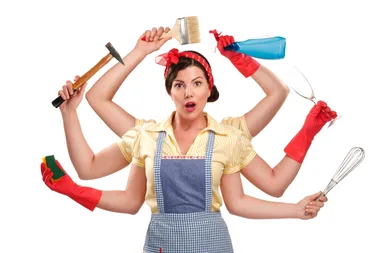 mum's hilarious household chores