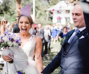 Wedding of the week: Hana & Aidan Short