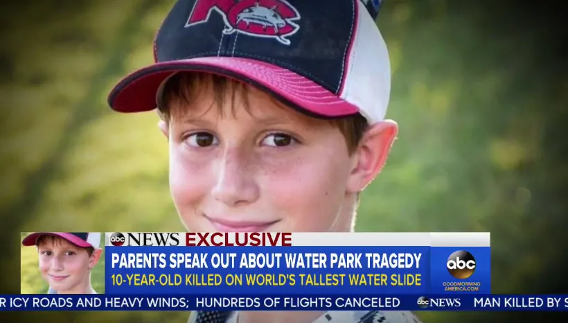 Water park kid