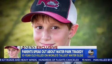 Water park kid