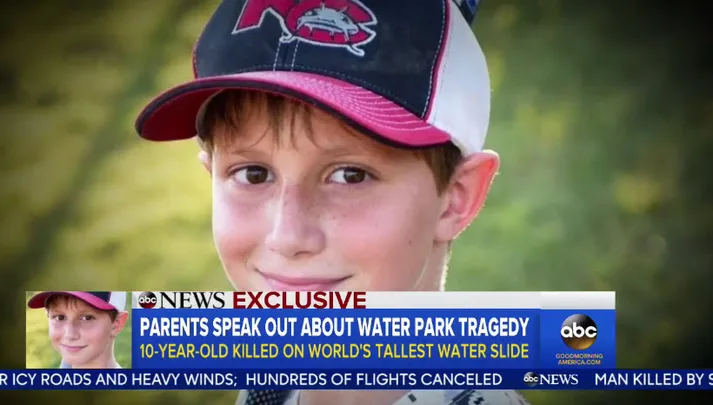 Water park kid