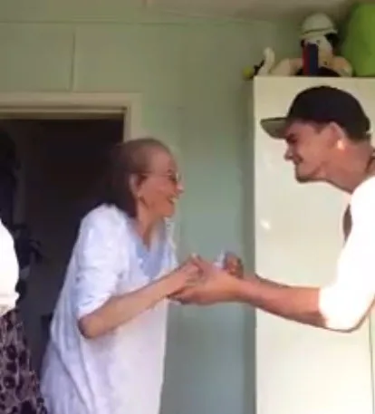 Dancing nan and grandad
