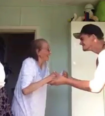 Dancing nan and grandad