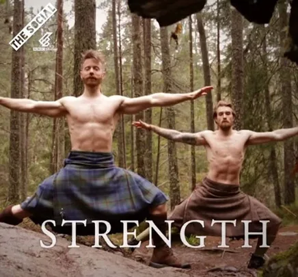 yoga in kilts