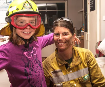 Port Hills fire: The woman firefighter making a difference on the ground