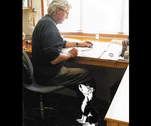 Kiwi cartoonist Murray Ball