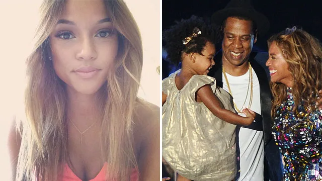 Karrueche Tran, Blue Ivy, Jay-Z, Beyonce