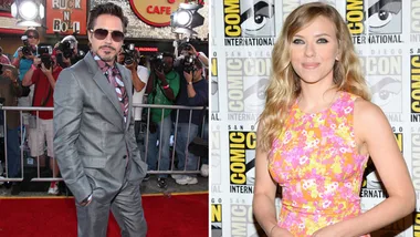 Robert Downey Jr, Scarlett Johansson 