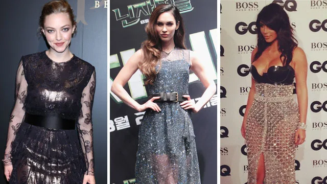 Celebs love: The sheer trend