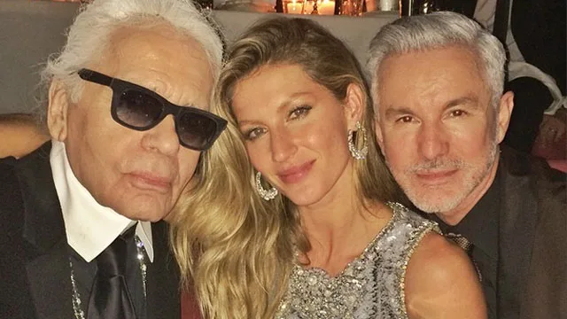 Karl Lagerfeld, Gisele Bundchen, Baz Luhrmann