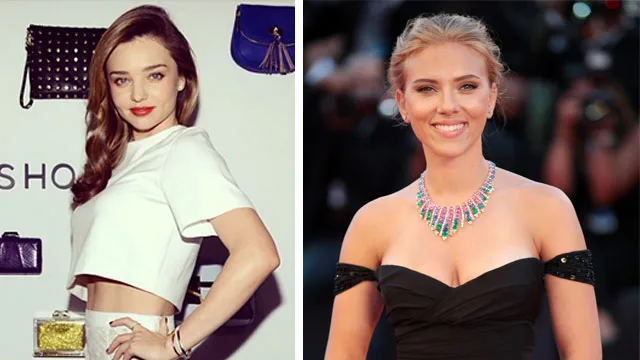 Miranda Kerr, Scarlett Johanson