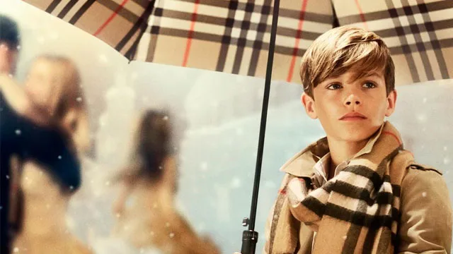 Romeo Beckham stars in new Burberry campaign