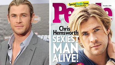Chris Hemsworth named sexiest man alive