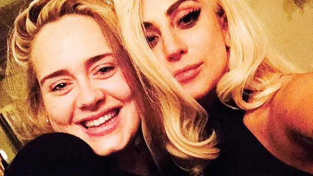Lady Gaga, Adele, selfie