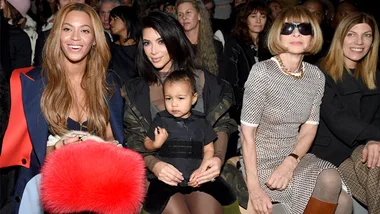 Beyoncé, Kim Kardashian, Anna Wintour, North West