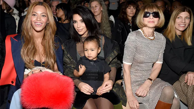 Beyoncé, Kim Kardashian, Anna Wintour, North West