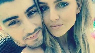 Zayn Malik cuddles up to fiancee Perrie Edwards