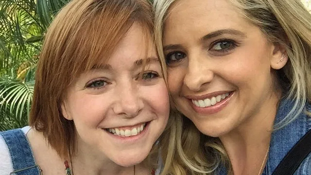 Sarah Michelle Gellar reunites with 'Buffy' co-star