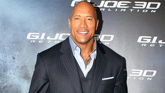 Dwayne Johnson sets a new selfie world record