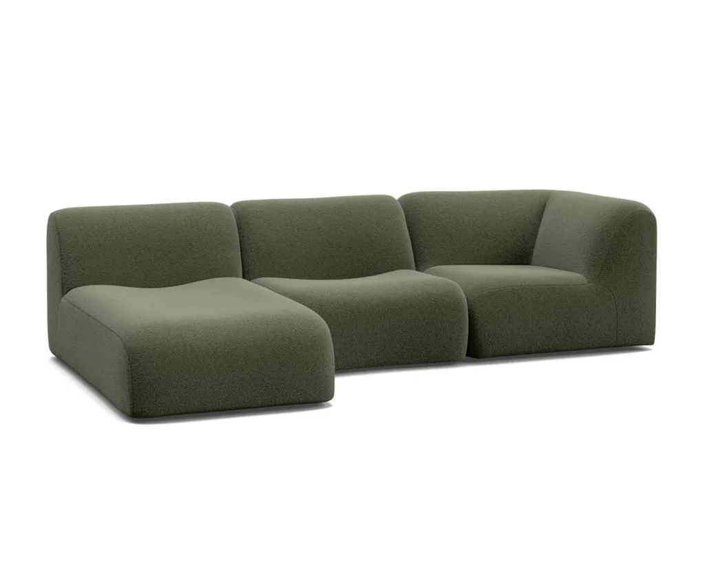 king living green modular 1977 sofa