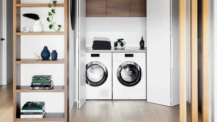 A modern European laundry