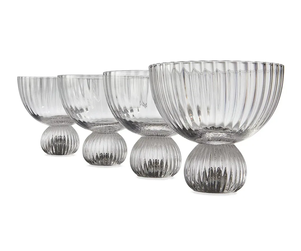 gin and cocktail glasses