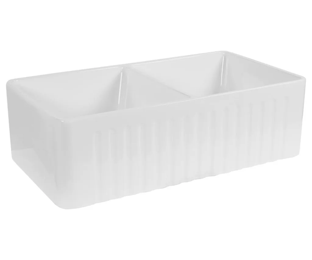 Farmhouse Fluted Double Kitchen Sink
Schots