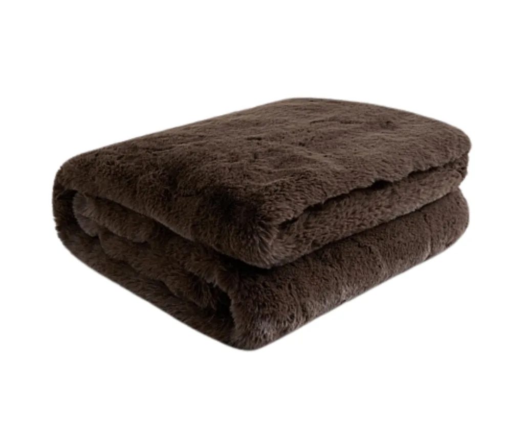 chocolate-faux-fur-throw