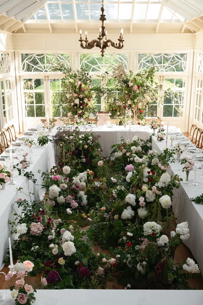 The dining room at Gabbinbar