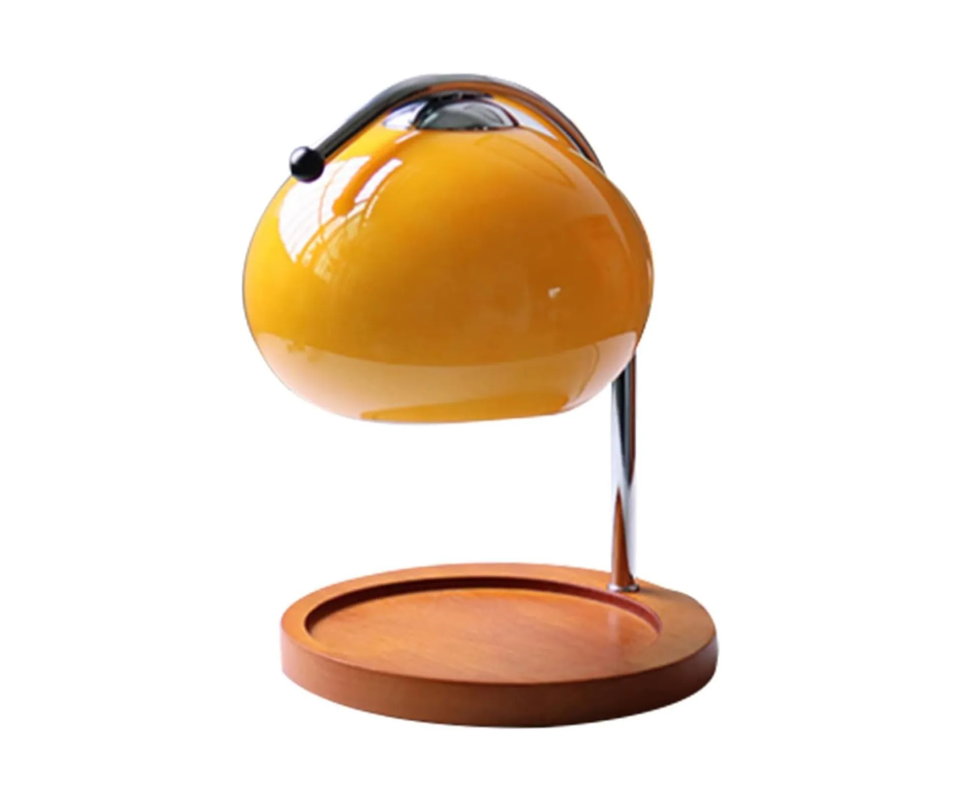 retro mid century style candle warmer lamp