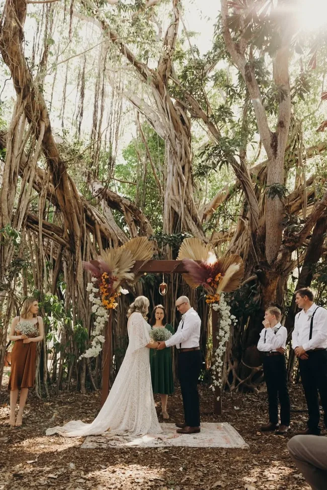A wedding at Mount Bundy Station