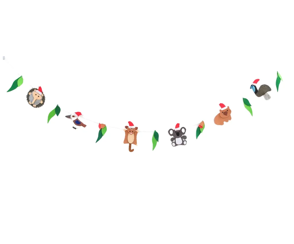 australian animal garland