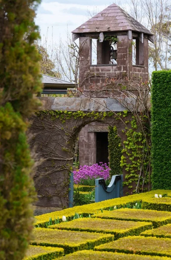 A tower in Paul Bangay's country garden