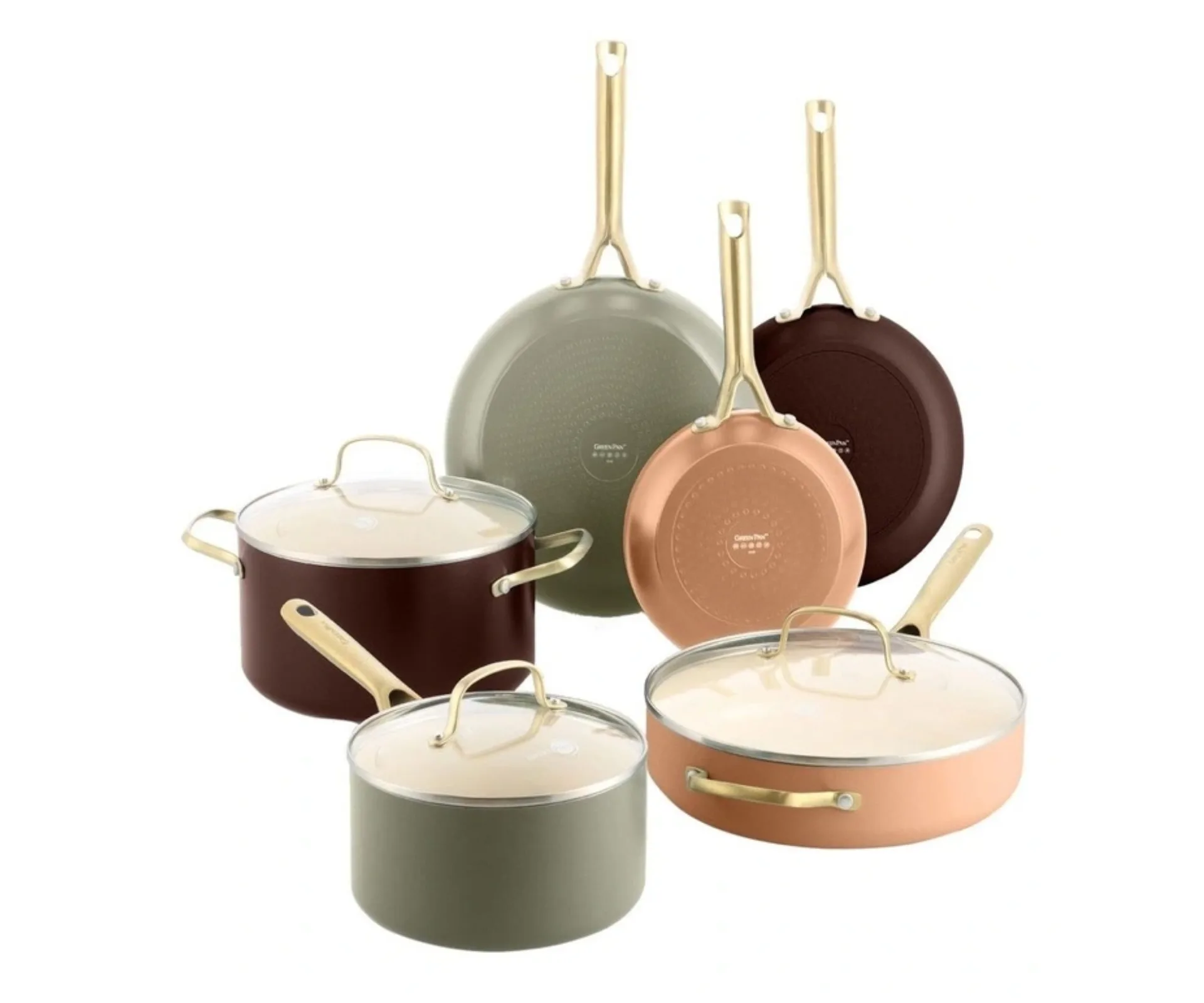 A cookware set from Greenpan