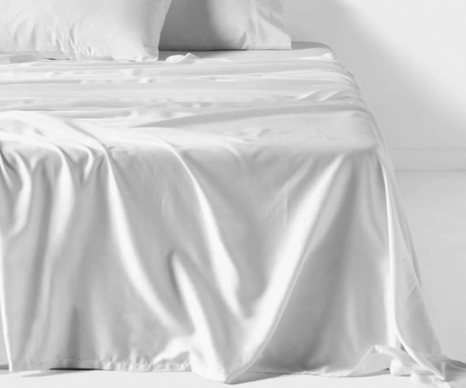 White bamboo cotton sheets