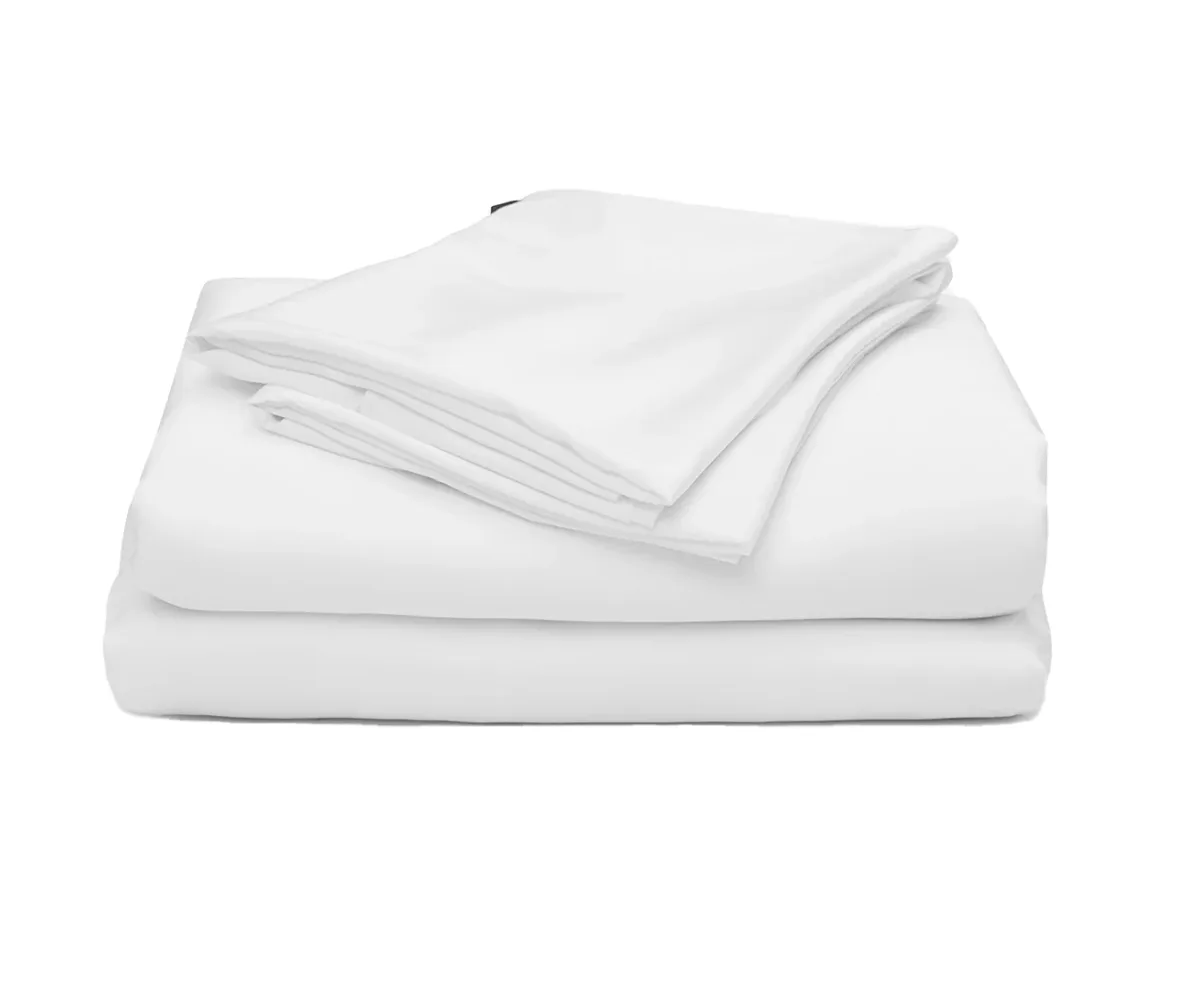 White bamboo sheets