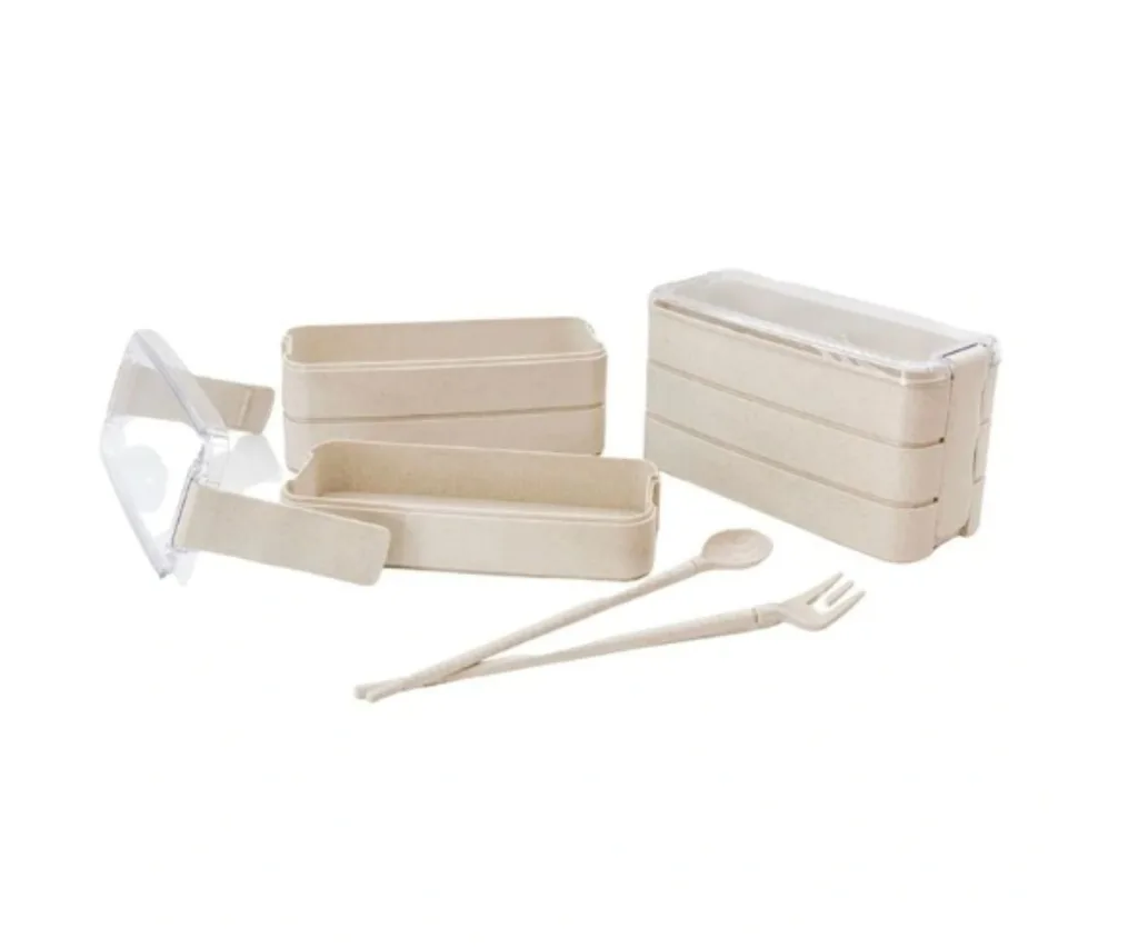 Twin Pack Bento box 3 Tiered Lunch Box