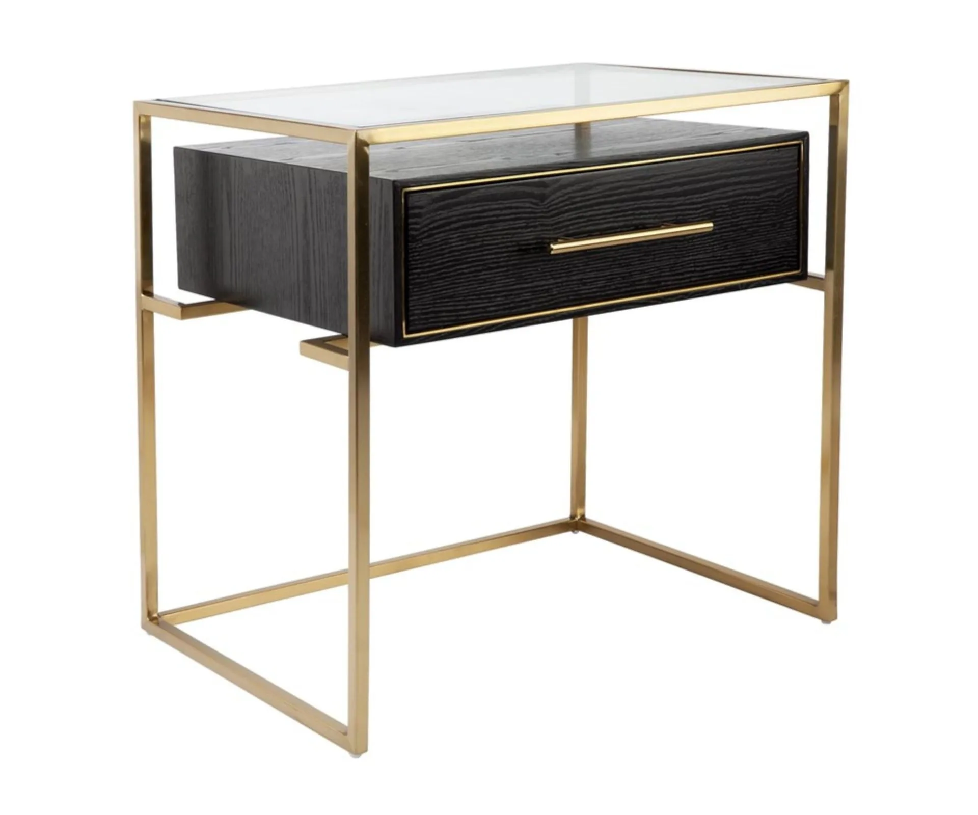 black-bedside-table-gold-glass
