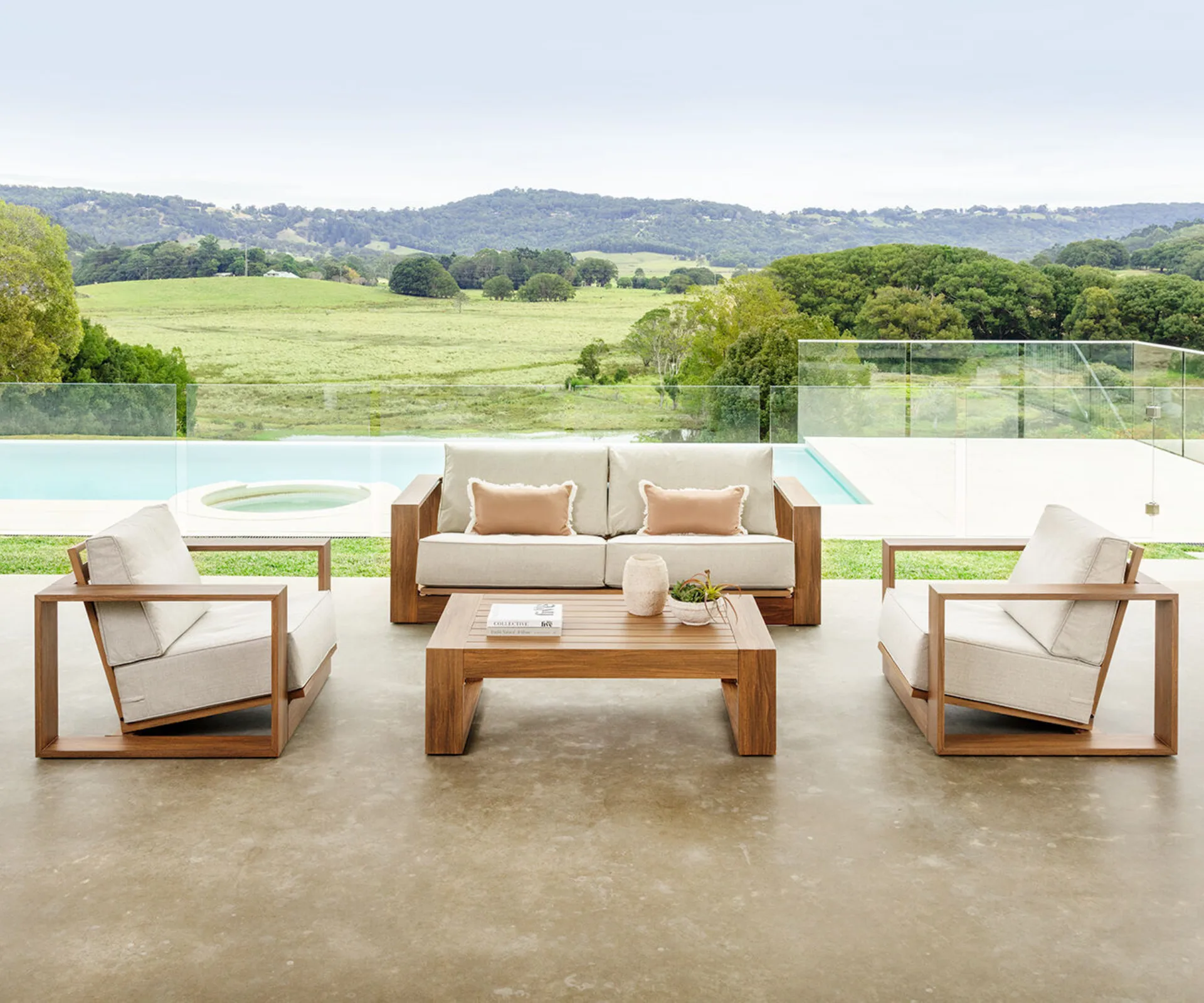 Outdoor lounge set from Amart Furniture